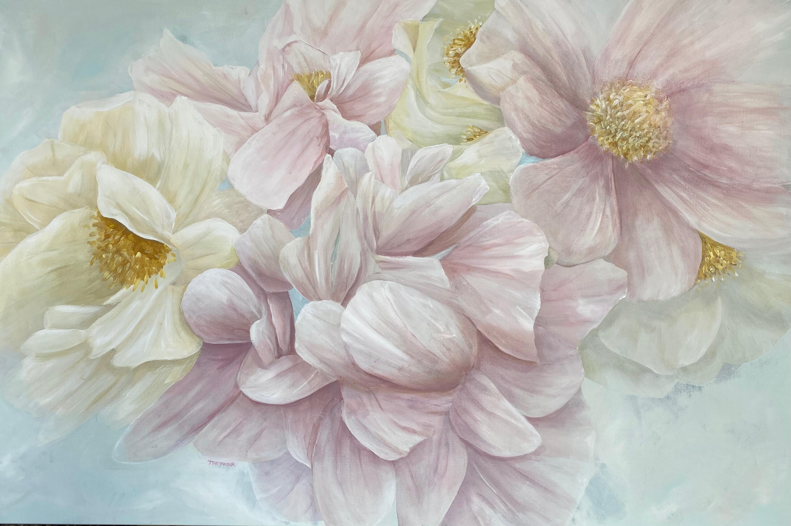 "HARMONY-SYNERGY-UNITY" [152 x 101.5 x 3.7cm]