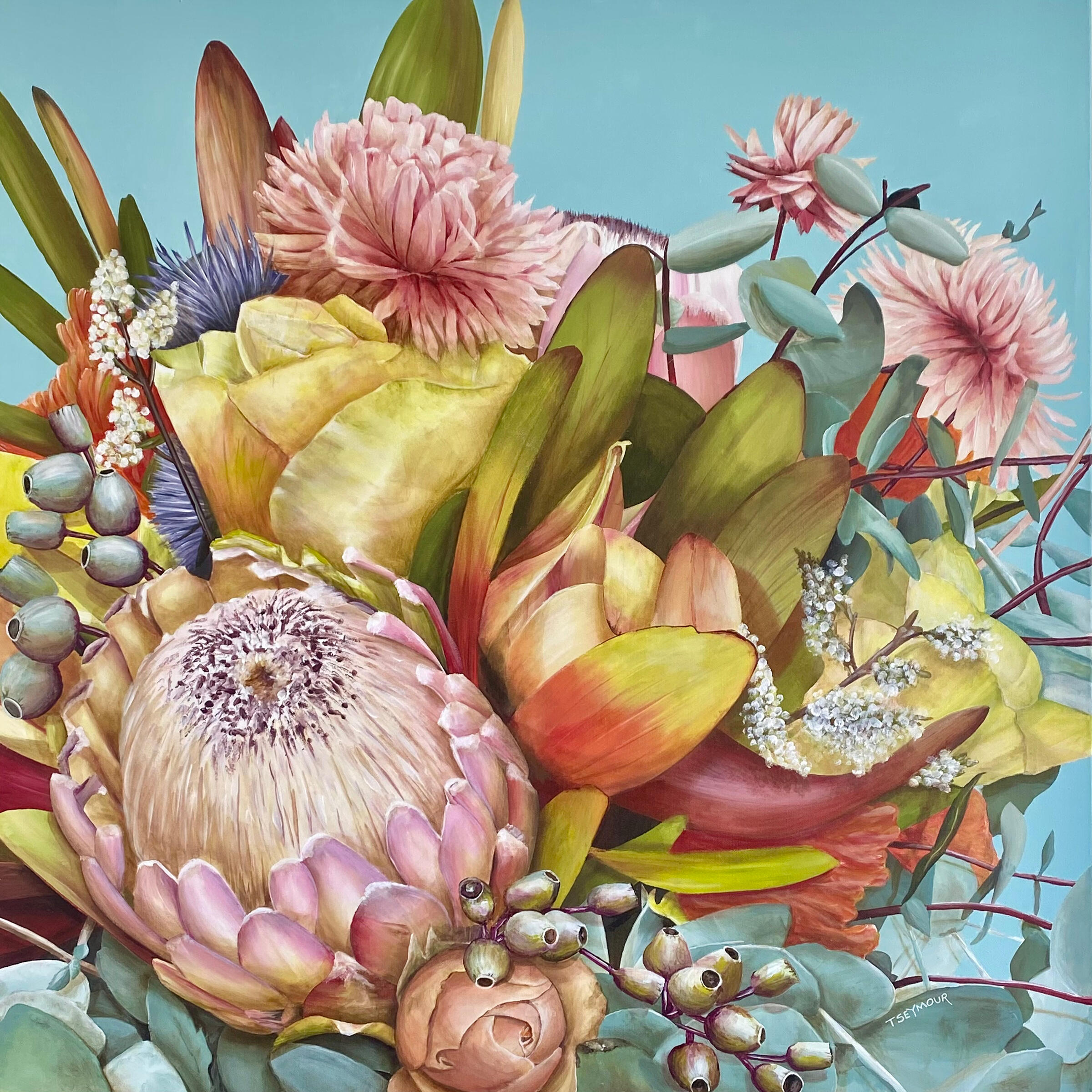 "AUSSIE HARVEST" [101.6 x 101.6cm]