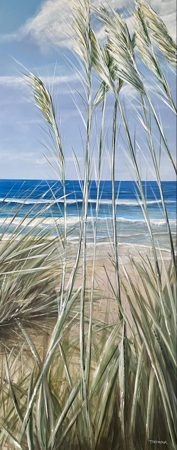 "BEYOND THE SAND DUNES" [60.9 x 152.4 x 3.7cm]