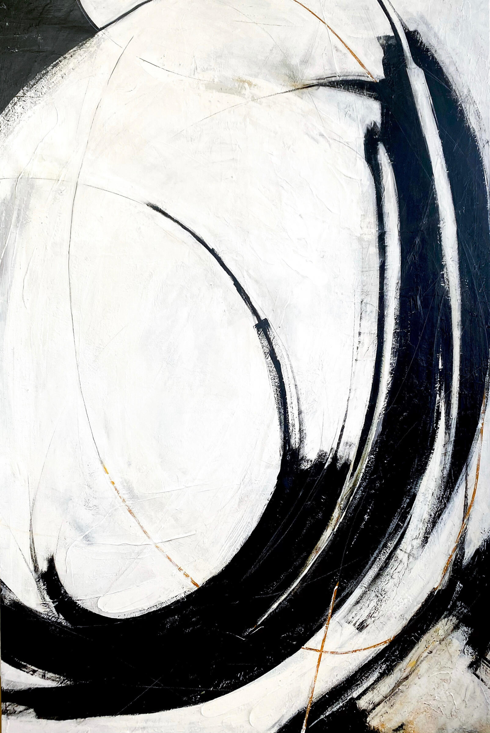 "AMBIVALENT" [121.5 x 183.8 x 3.7cm]